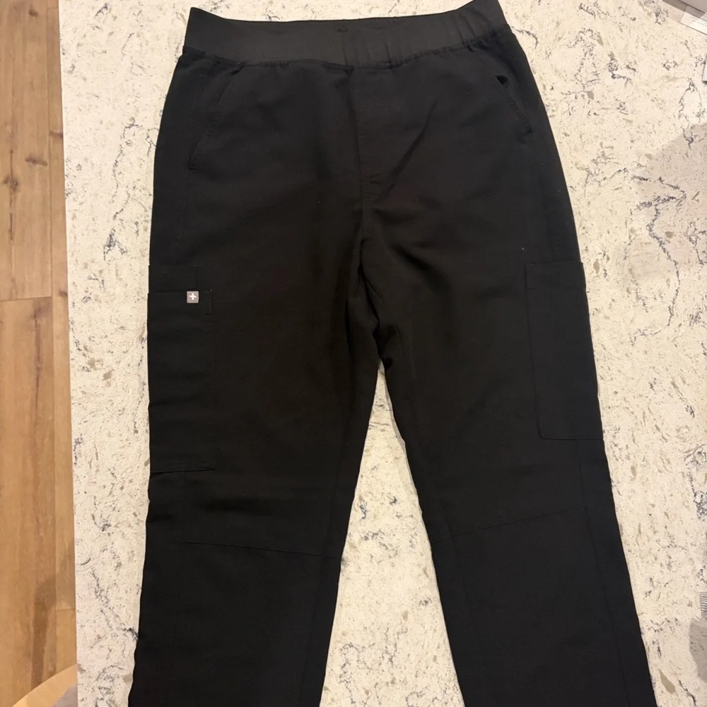 Figs Men's Small Scrub Pants Black - Picture 1 of 7